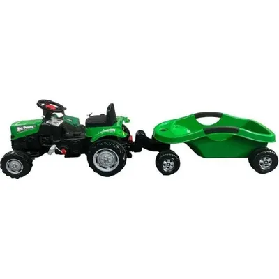 PİLSAN Power Pedallı Big Trolley Traktör 07-320