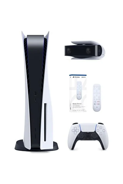 Sony Playstation 5 (ithalatçı Garantili)+ Ps5 Kamera + Ps5 Medya Kumandası