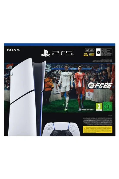 Sony Playstation 5 Slim Digital Edition + FC 26 Bundle ( İthalatçı Garantilidir. )