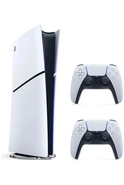 Sony Playstation 5 Slim Digital Edition Türkçe Menü + 2. Dualsense Joystic + 2 Yıl Garanti