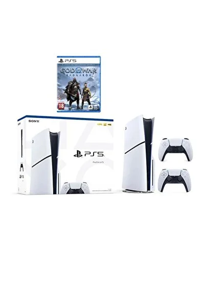 Sony PLAYSTATİON 5 SLİM MODEL CD VERSİYON OYUN KONSOLU + 2 ADET DUALSENSE + GOD OF WAR RAGNAROK