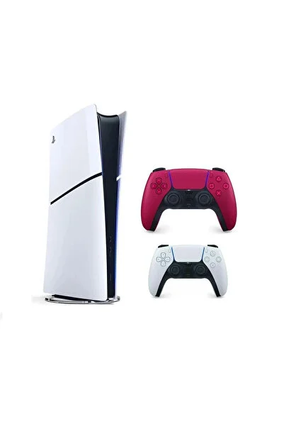 Sony PlayStation PS5 digital CFI-2016 slim AVRUPA VERSİYON 2 DUALSENSE 2. KIRMIZI ( İTHALATÇI GARANTİLİ )
