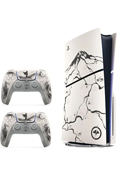 Sony PlayStation5 Slim Ghost of Yotei Black Limited Edition Bundle + 2 Gamepad (İthalatçı Garantili)