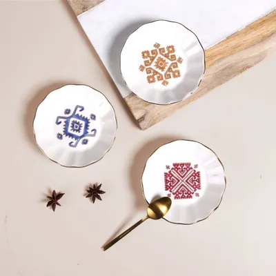 Porland Arabesque 11 cm 6'lı Çay Tabağı