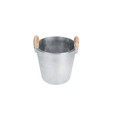 Porland Nora Silver Buz Kovası 18x17x22cm