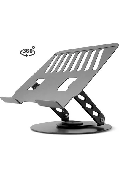 Ronanna Power-Way 360° Dönebilen Metal Ayarlı Macbook & Notebook Standı