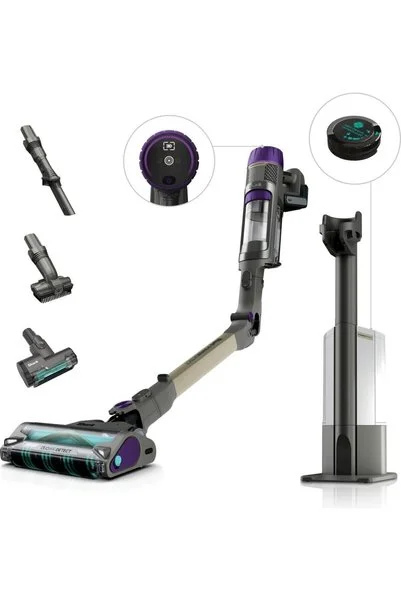Shark Powerdetect Clean&empty Pet Başlıklı Şarjlı Dikey Süpürge - AYAKKABILIK HEDİYELİ