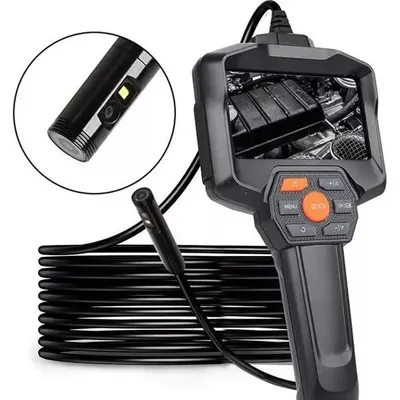 Powermaster PM-14282 4.3 inç LCD Ekranlı Şarjlı Endoskop Yılan Kamera