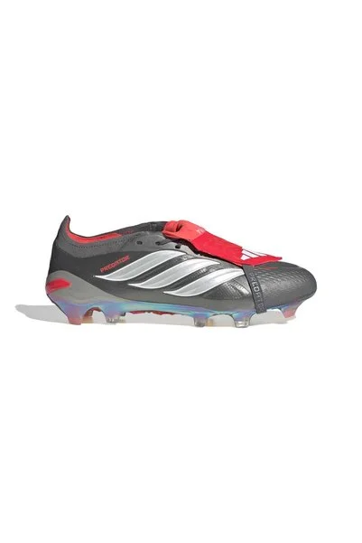 adidas Predator Elite Ft Fg Unisex Çim Zemin Kramponu JS0379 Gri