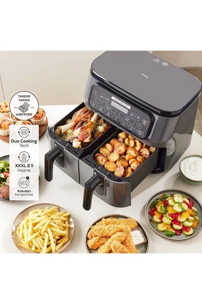 Karaca Premium Iki Hazneli Air Pro Cook Duo Tandır