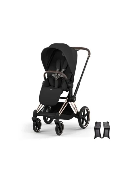 Cybex Priam - Oturma Portbebe Dahil | Rosegold | Sephia Black