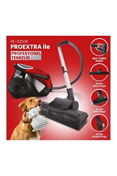 GOLDMASTER Proextra PE 3250K Süpürge Kırmızı