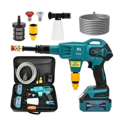 Prohummer PH224 Profesyonel Kömürsüz 58VF Yüksek Basınçlı Çift Akülü Oto Araba Yıkama Makinesi