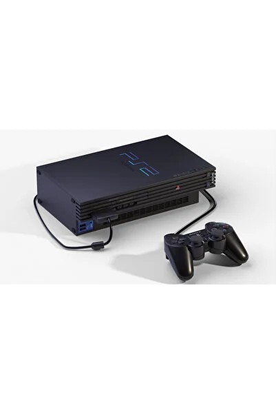 activisions ps2 makina ps2 konsol fat çipli + kontorland kol + pes oyun