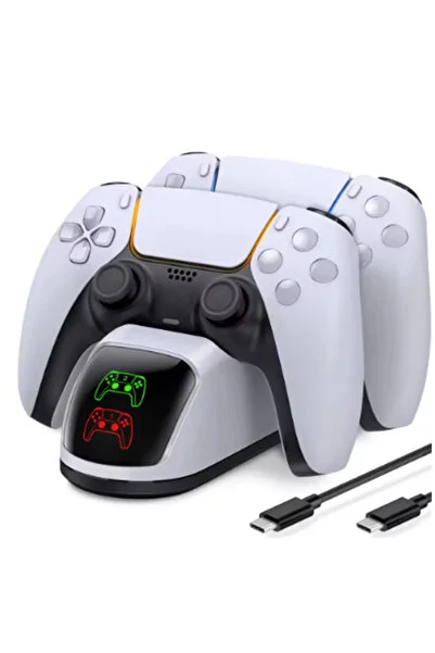 handanca Ps5 Dualsense Şarj Istasyonu 5 Uyumlu Charging Station - Lisinya