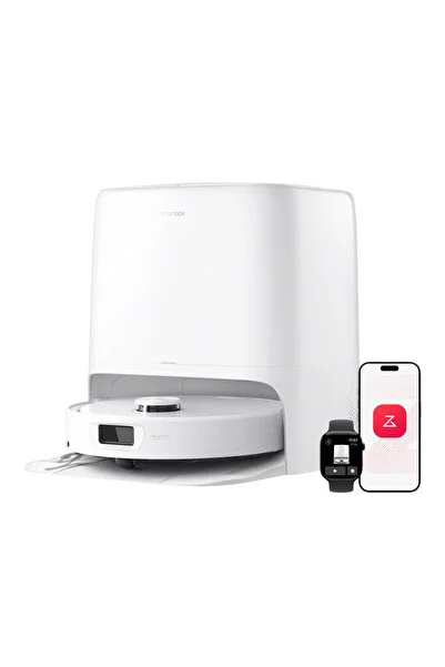 Roborock Qrevo 2 Pro Akıllı Robot Süpürge Beyaz