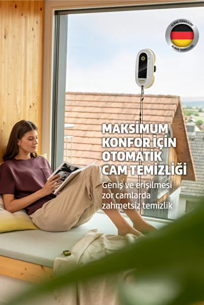 Karcher RCW 2 Extra + Cam Temizleme Silme Robotu Makinesi