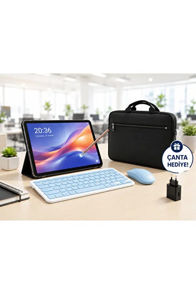 Xiaomi Redmi Pad 2 8GB/256GB 11" 2.5K KRİSTAL EKRAN 90HZ ADAPTİVE HZ TABLET+ORJ KILIF+KALEM+MAVİ KLAVYE MOUSE(MAVİ)