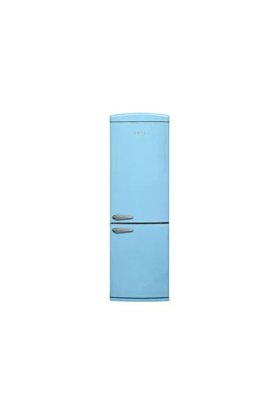 Vestel RETRO NFK37211 DÜŞ MAVİSİ 330 Lt No-Frost Buzdolabı