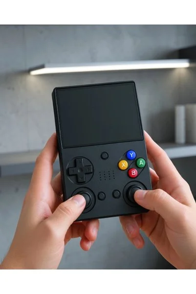 Nemere Retro Oyun Konsolu 3.5 İnç IPS Ekran 64GB Dahili Hafıza UCZZM21ATARİ-1