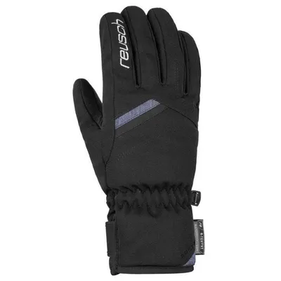 Reusch Coral R-Tex XT Softshell Kadın Kayak Eldiveni Siyah