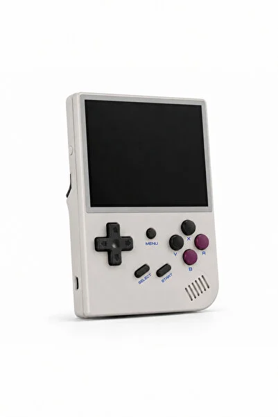 ANBERNIC RG35XX TV Uyumlu Retro El Oyun Konsolu, 3.5 İnç IPS Ekran HDMI Taşınabilir Emülatör