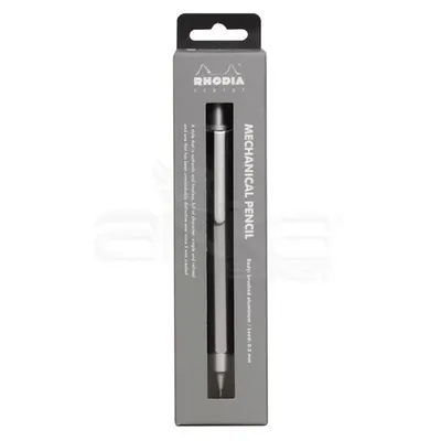 Rhodia 0.5 mm Alüminyum Gövde Silver Versatil Kalem