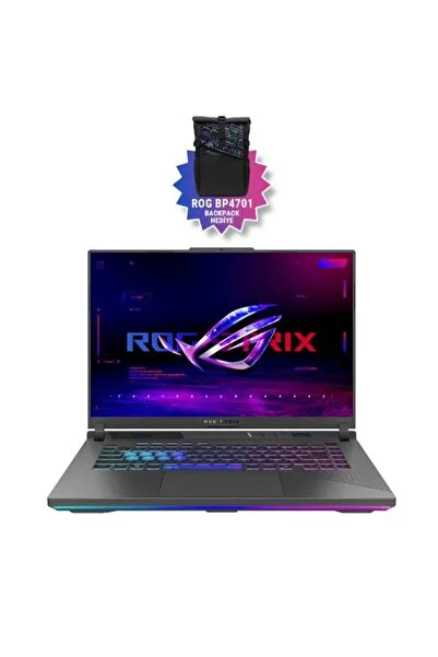 ASUS Rog Strix G16 G614pr-rv051 12gb Rtx5070 Ti Ryzen 9 8940hx 32gb 1tb Ssd 16" Wuxga 165hz