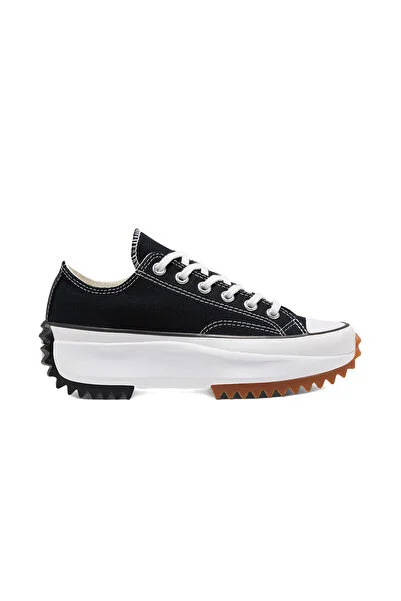 Converse Run Star Hike Canvas Platform Unisex Platformlu Günlük Ayakkabı Siyah
