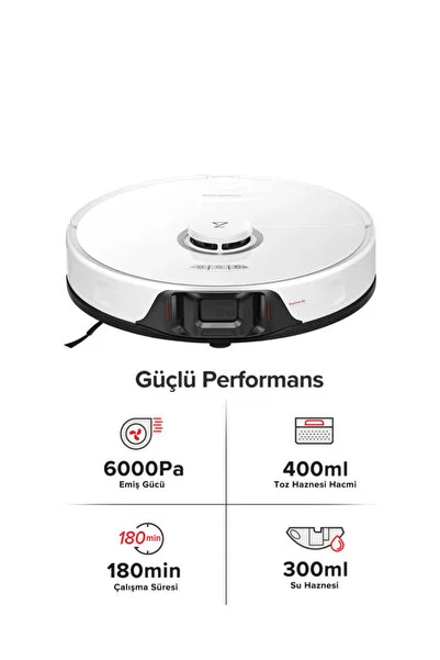 Roborock S8 Sonic – Lidar Navigasyonlu, Premium Akıllı Robot Süpürge TÜRKİYE GARANTİLİ