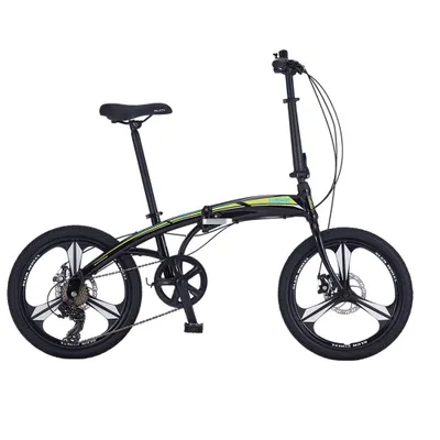 Salcano SLCN300 MD 20 Jant 6 Vites Siyah Sarı Katlanabilir Bisiklet