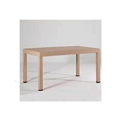 Sandalie Rattan Cappucino 90x150 cm Bahçe Masa