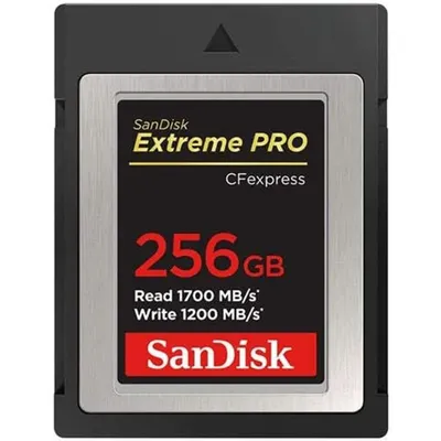 Sandisk Extreme Pro 256GB CFExpress Type B Hafıza Kartı