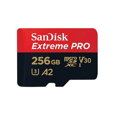 SanDisk Extreme Pro SDSQXCD-256G-GN6MA Class 10 UHS-I U3 A2 V30 256 GB Micro SD Kart