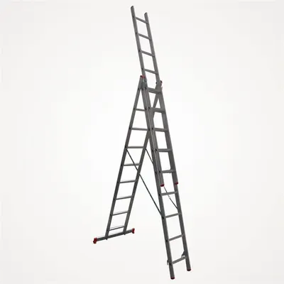 Saraylı Endüstriyel Sürgülü Merdiven A Tipi 3x9