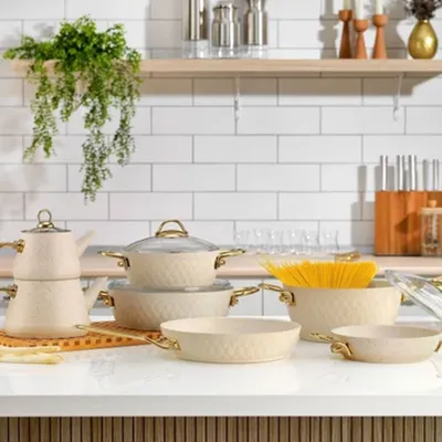 Schafer New Range Çeyiz Seti 11 Parça-Beyaz