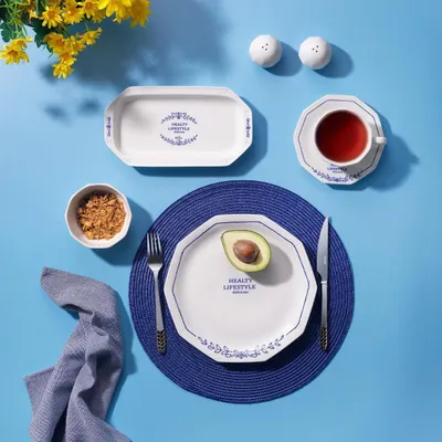 Schafer Swanky Lacivert 32 Parça Kahvaltı Takımı