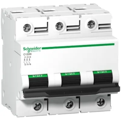 Schneider Electric Schneider A9N18367 C120N 3x100A Otomatik Sigorta