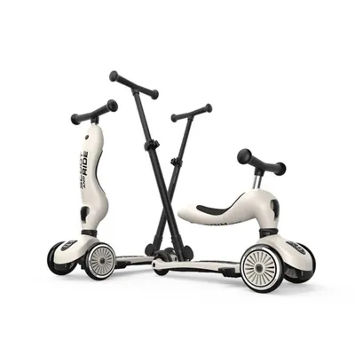 SCOOT AND RIDE Push And Go Ebeveyn Kontrollü Çocuk Scooter Ash 240527-00067