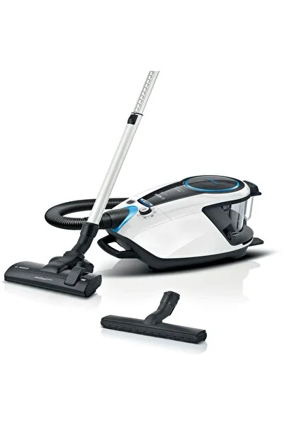 Bosch Serie 8 Toz torbasız Süpürge Pro Silence Beyaz - UZUNKAYA HOME AYAKKABILIK HEDİYE