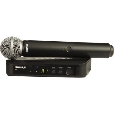Shure BLX24E/SM58-H8E Kablosuz El Mikrofonu
