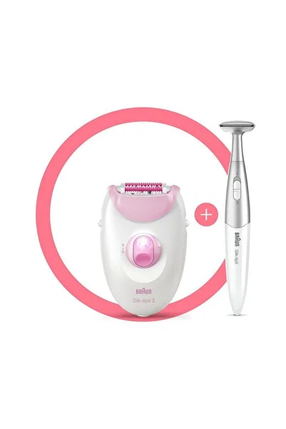 Braun Silk-épil 3 3321 Epilatör / Epilasyon Bikini Trimmer