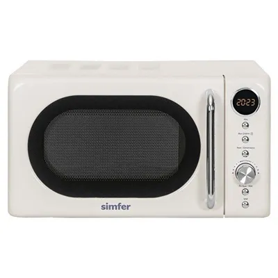 Simfer SK4605 Retro 20 lt Krem Mikrodalga Fırın