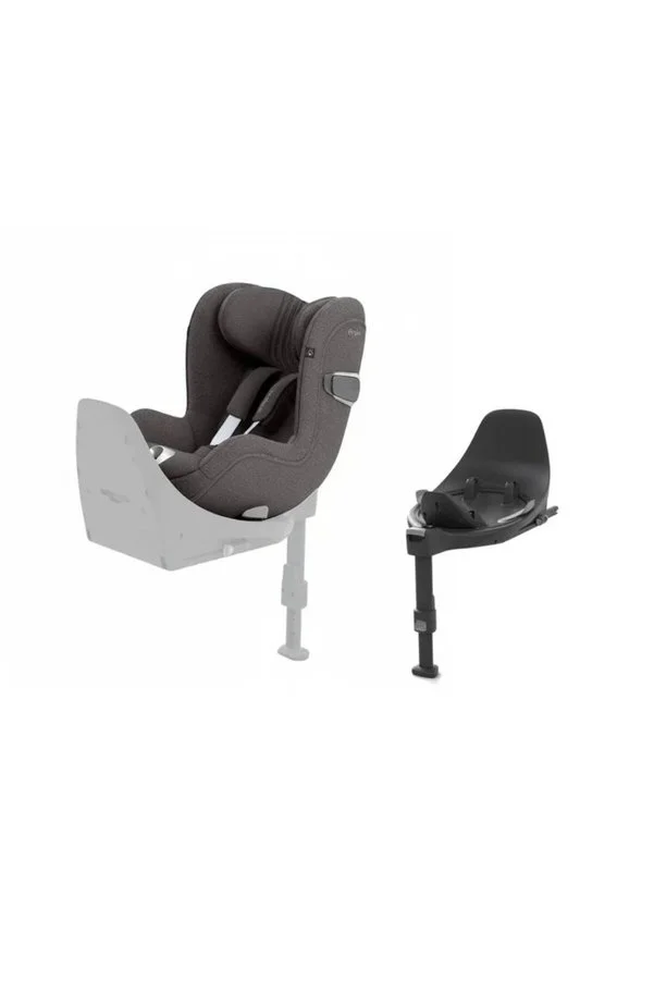 Cybex Sirona T i-Size Plus & T Baza | Mirage Grey Gri