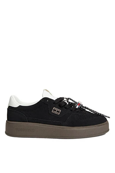 Tommy Hilfiger Siyah Kadın Sneaker THE GREENWICH EDGE MAX