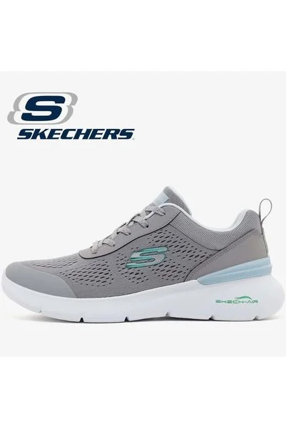 SKECHERS Skech-Air Dynamight 2.0 150370TK Unisex Spor Ayakkabı GRİ