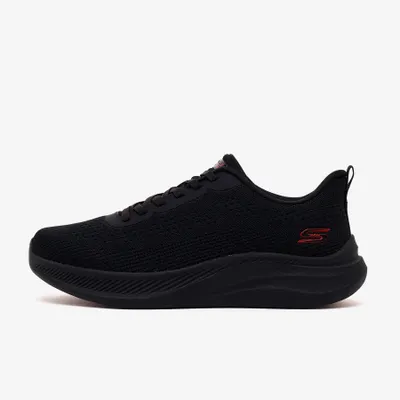 Skechers 118155TK BBK Bobs Moda Flex Siyah Erkek Spor Ayakkabı