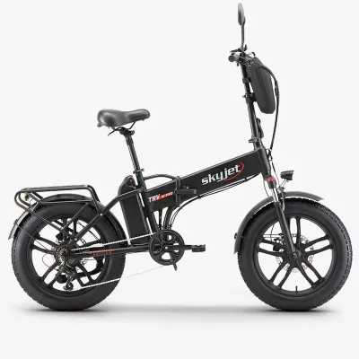 Skyjet Trvııı Pro 1000 W Gri Katlanabilir Elektrikli Bisiklet