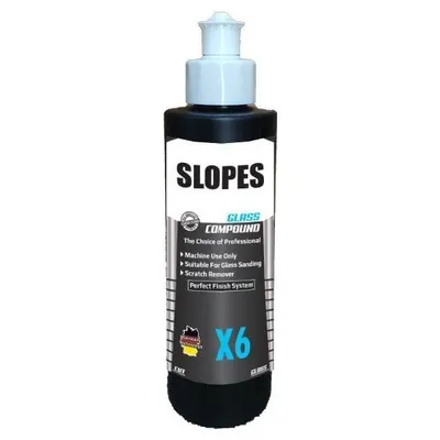 slopes X6 Glass Compound - Çizik Giderici Cam Pastası 250 ml