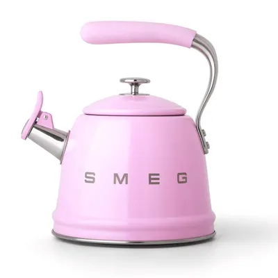 Smeg CKLW2001PK 50's Style Retro Pembe 2.3 lt Kettle